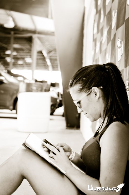 Prepping for my interviewsPhoto Credit: Crystal Bos (Unbound Photography)