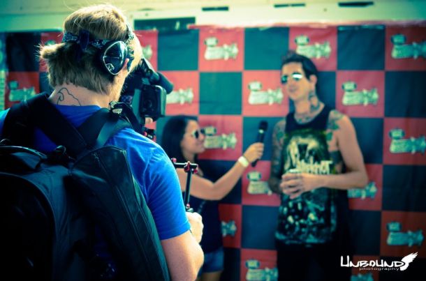 Interviewing Austin Carlile-- Of Mice & MenPhoto Credit: Crystal Bos (Unbound Photography)