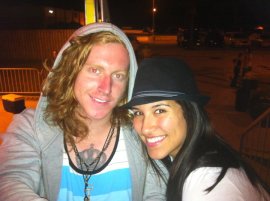 First picture with Travis (May 2011)