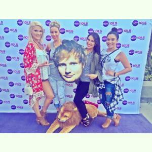 My beautiful friends and I before seeing Ed Sheeran headline in Tampa.